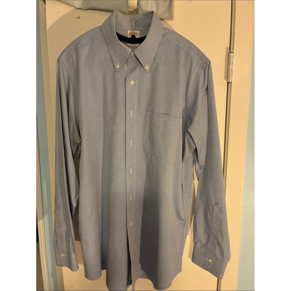Brooks Brothers Pale Blue Button-Down Dress Shirt